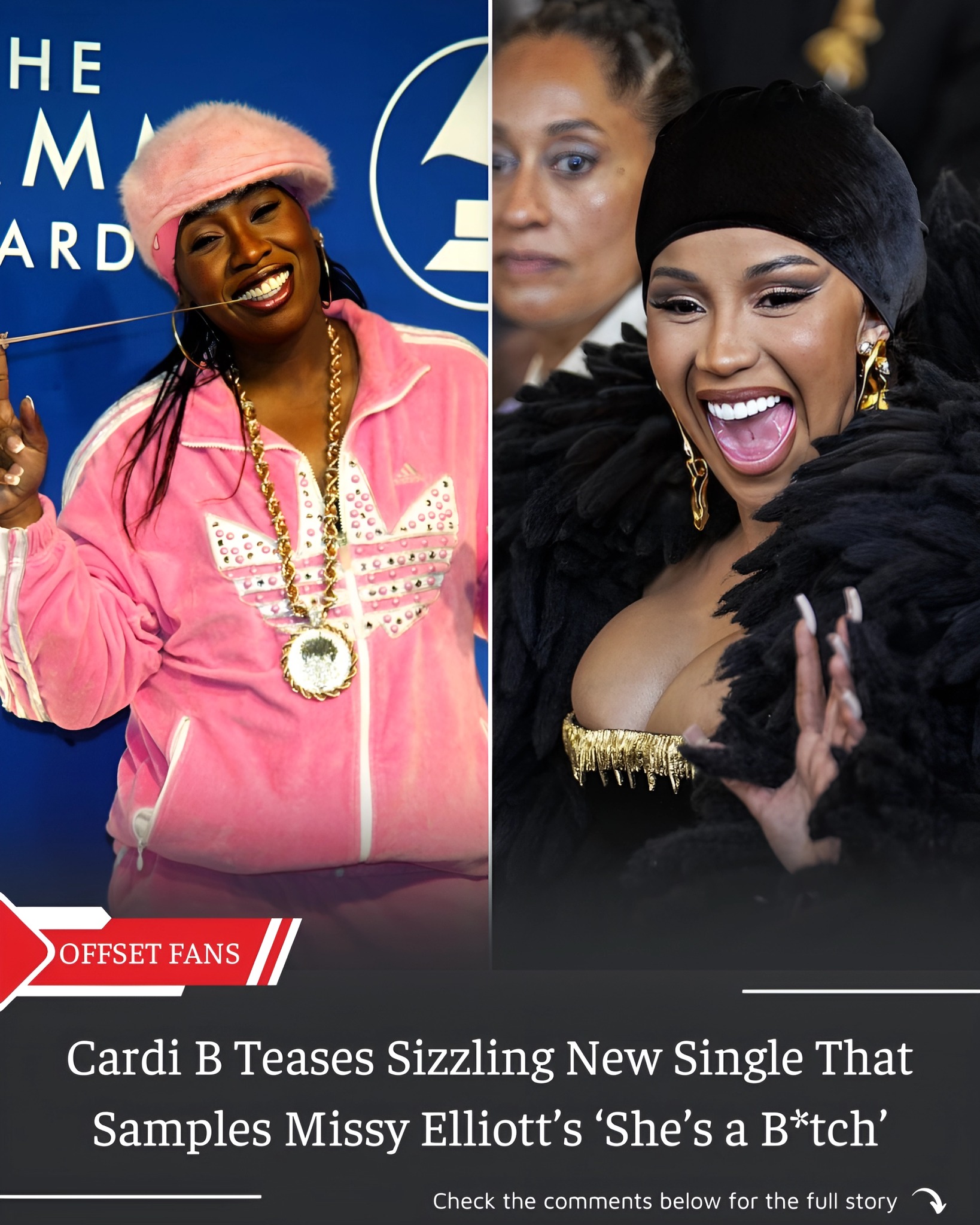 Cardi B Teases Sizzling New Single That Samples Missy Elliott’s ‘She’s a B*tch’