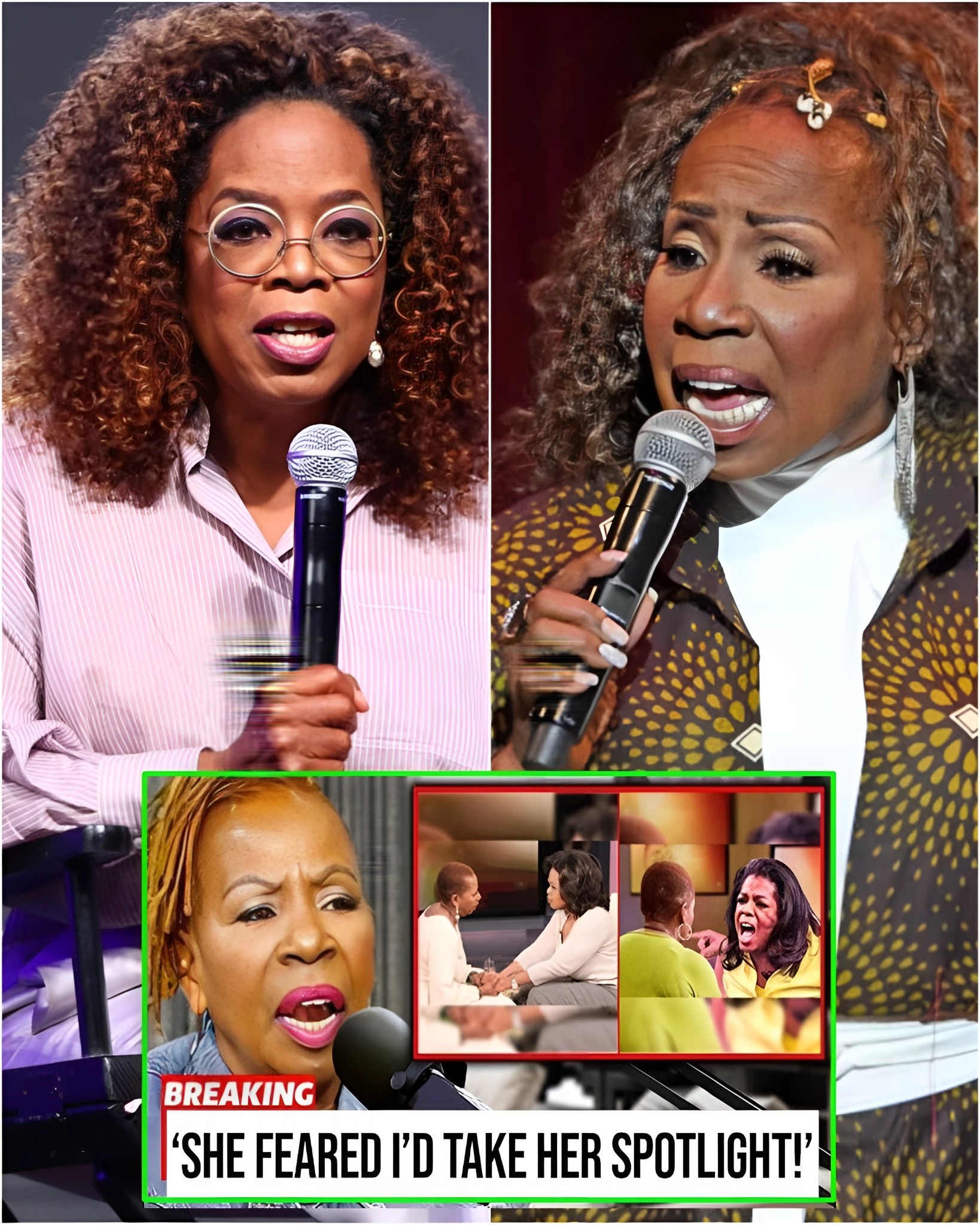 OPRAH did Whoopie like that after the color purple! Iyanla Vanzant Finally Reveals Why She REALLY Left Oprah’s TV Show