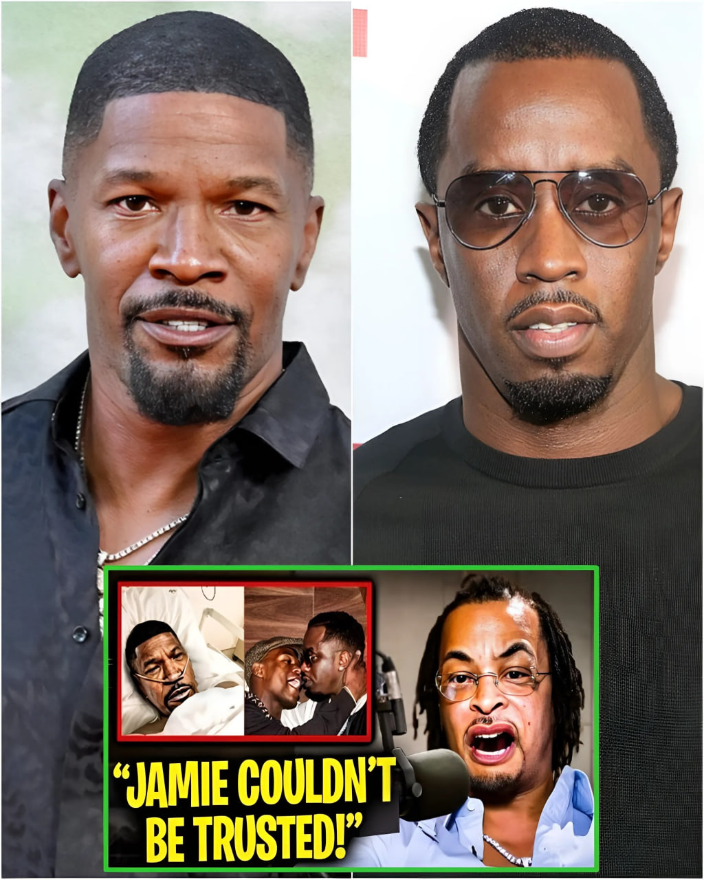 Stop going to those PARTY… T.I. Finally Reveals Diddy’s Secret That Almost K!lled Jamie Foxx-