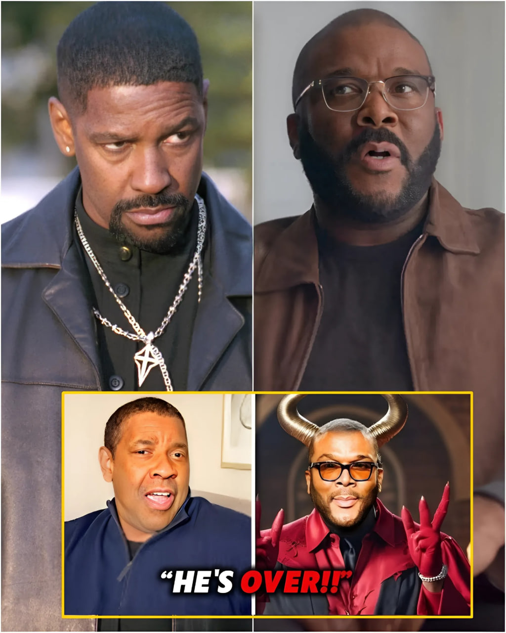 Slippery af – Denzel Washington Just ENDED Tyler Perry After Revealing This