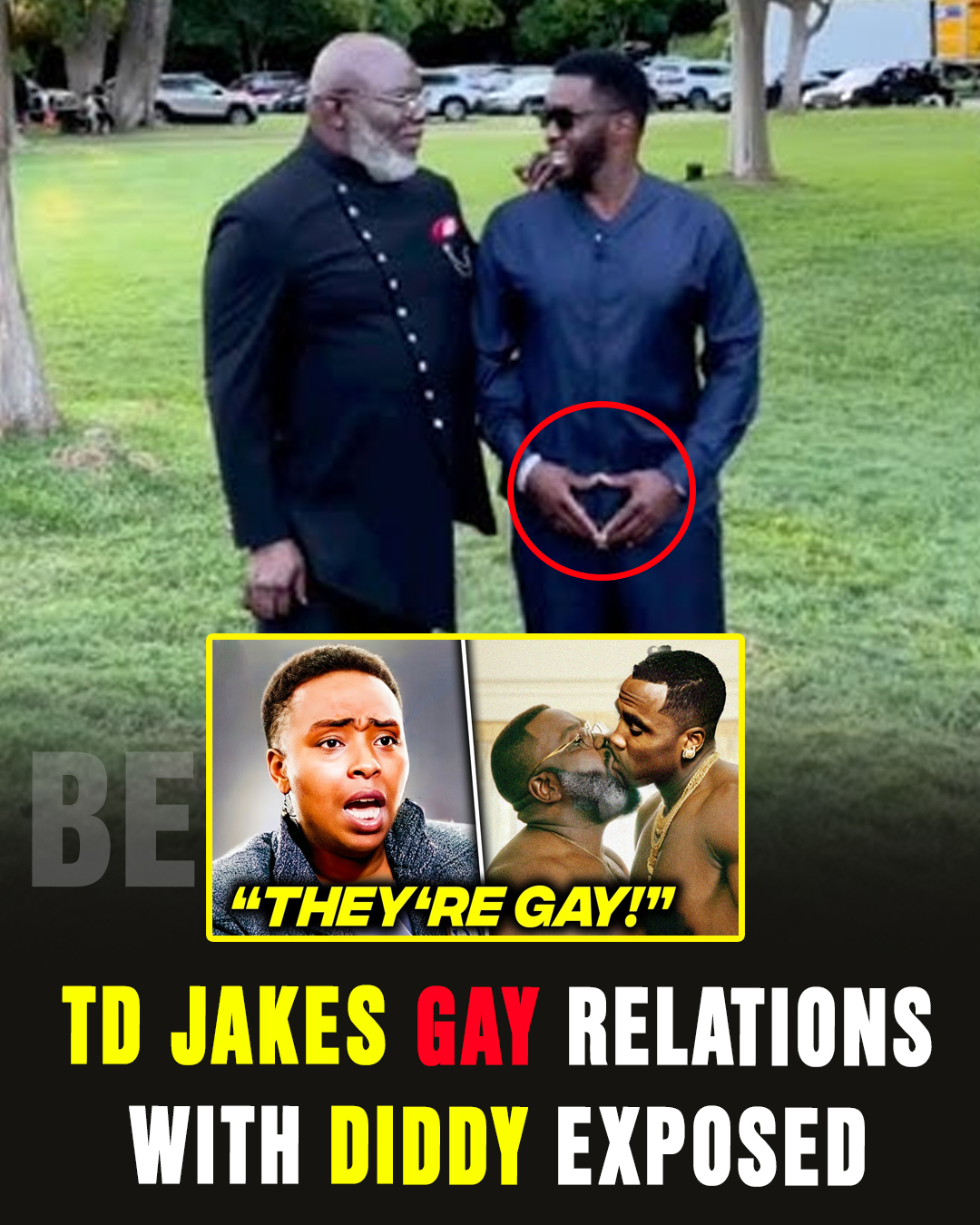 TD Jakes GAY RELATIONS With Diddy EXPOSED-be