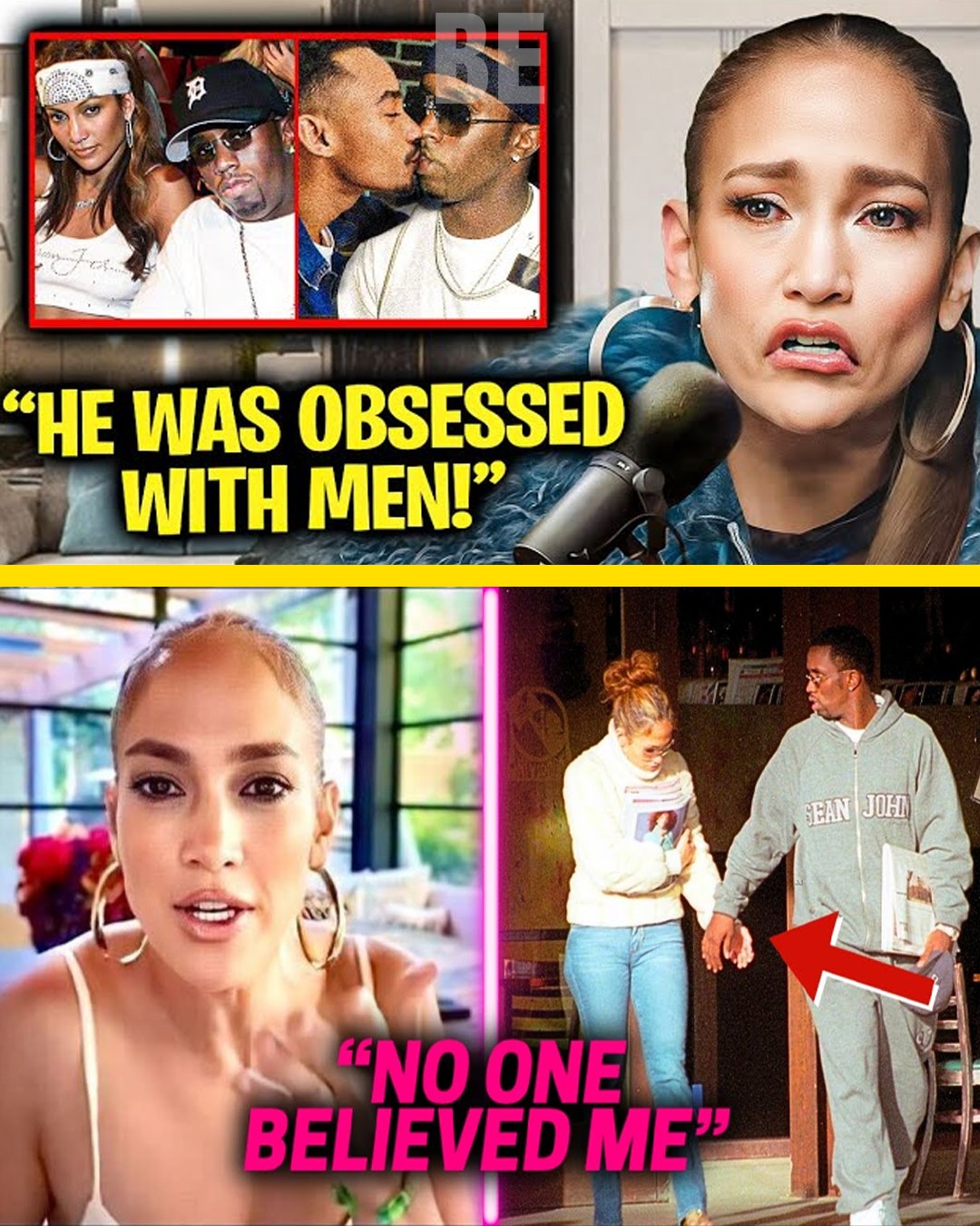 Jennifer Lopez Reveals D!ddy DV’d Her | D!ddy’s Son Was Servicing His Fantasies?