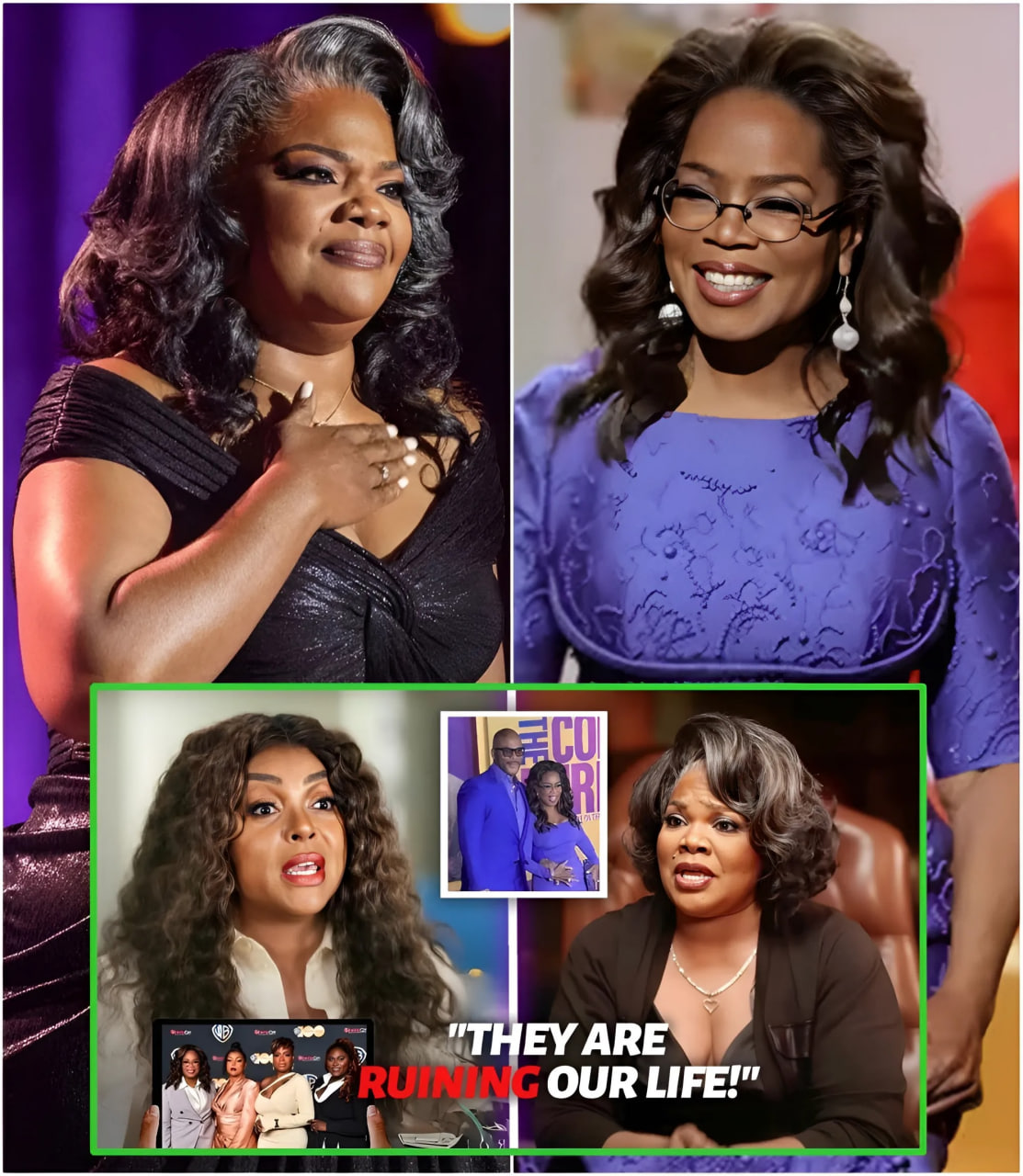 (Video) Taraji P. Henson Backs Monique And Exposes Oprah For Threatening Her!? Tyler Perry Is Also INVOLVED!