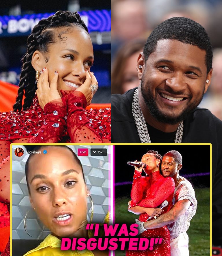 (VIDEO) Alicia Keys Finally BREAKS SILENCE On Usher Touching Her In Super Bowl Halftime Performance