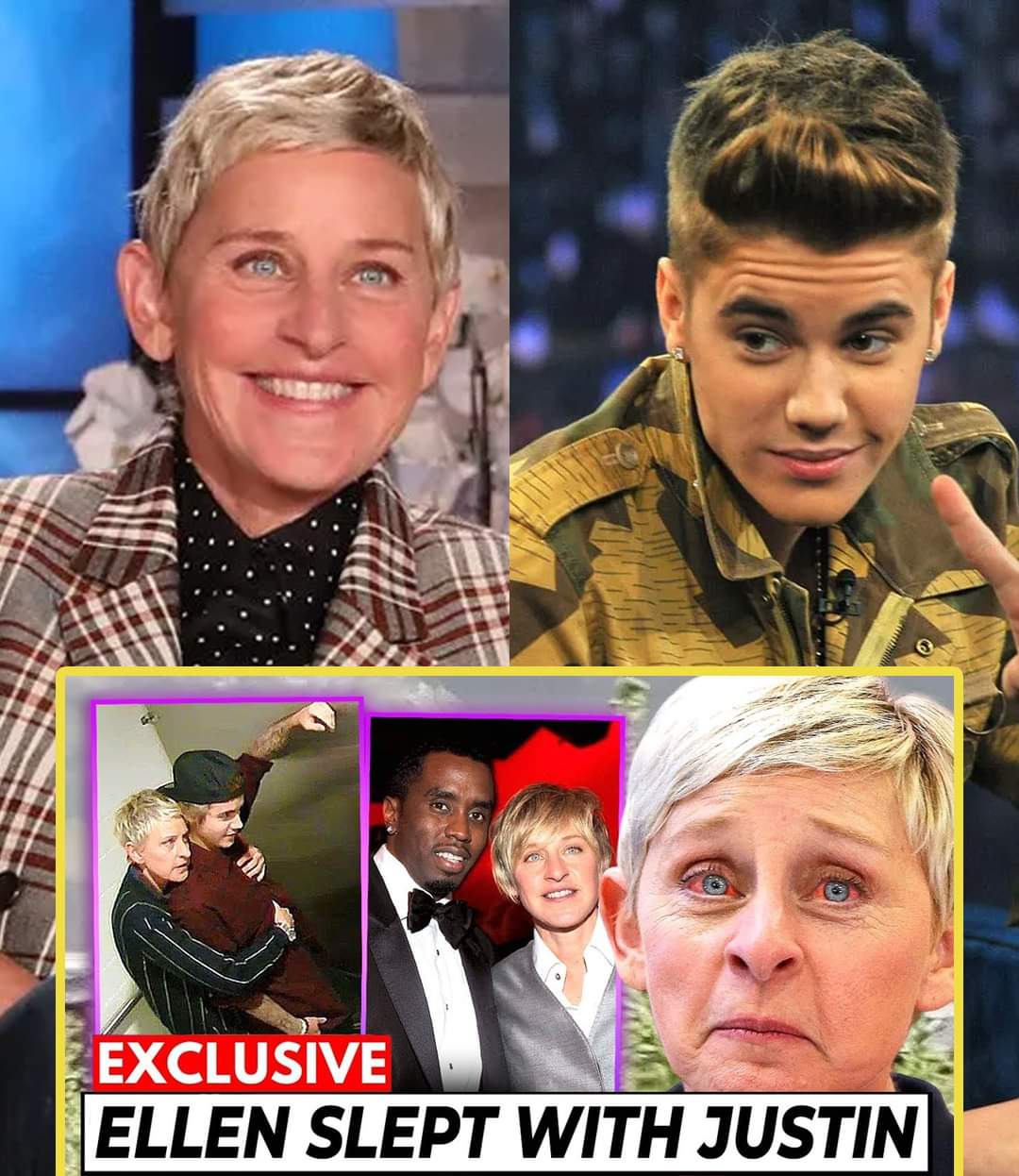 (VIDEO) Ellen DeGeneres BREAKS DOWN After Justin Bieber SUED Her For Misusing Him When He Was A Minor