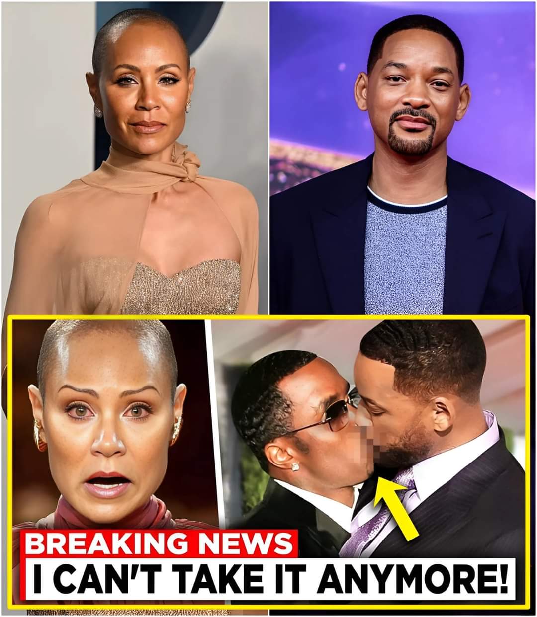 (Video) Jada Smith Embarrasses Will Smith AGAIN And Confirms Freak Off With Diddy!