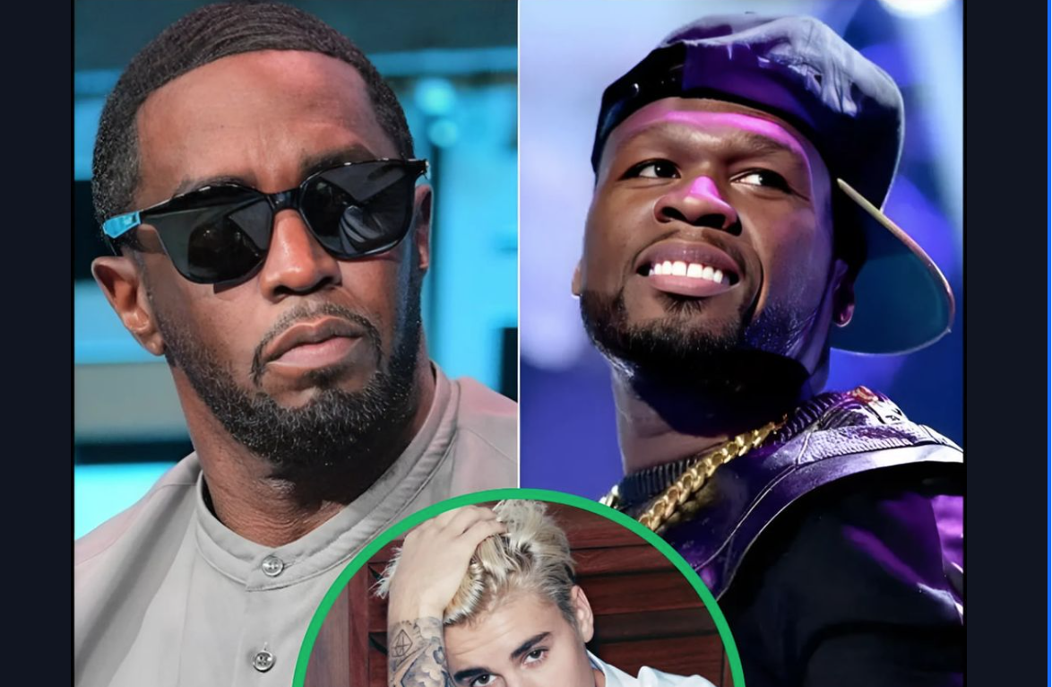 “Puffy Flavor Camp” – 50 Cent reveals the list of rappers who slept with Diddy…including Justin Bieber