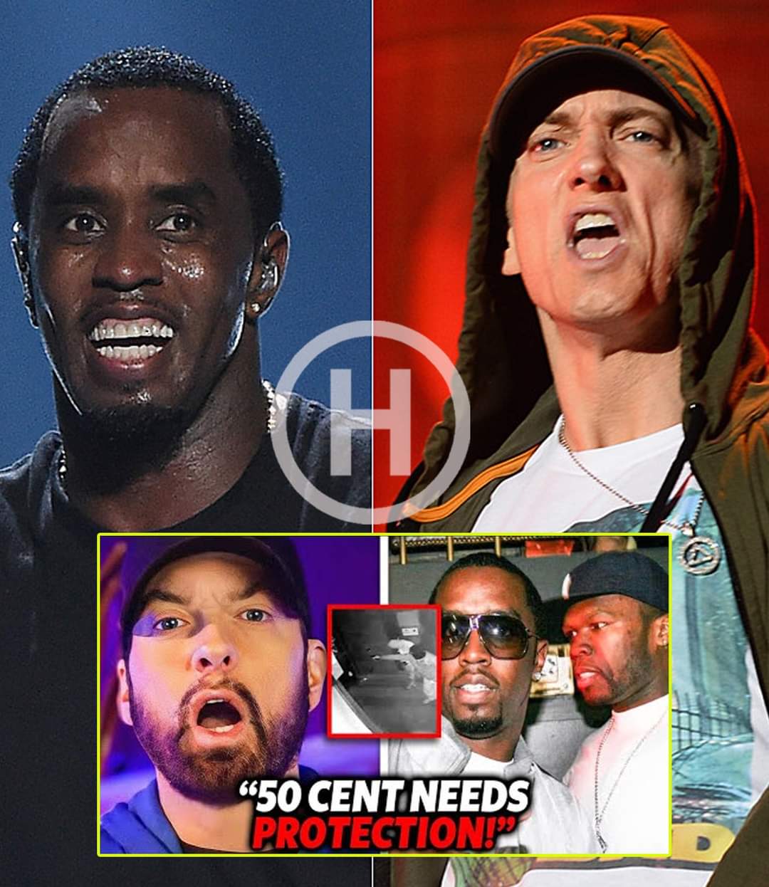 “I’ll Come For You!” Eminem WARNS Diddy About Eliminating 50 Cent