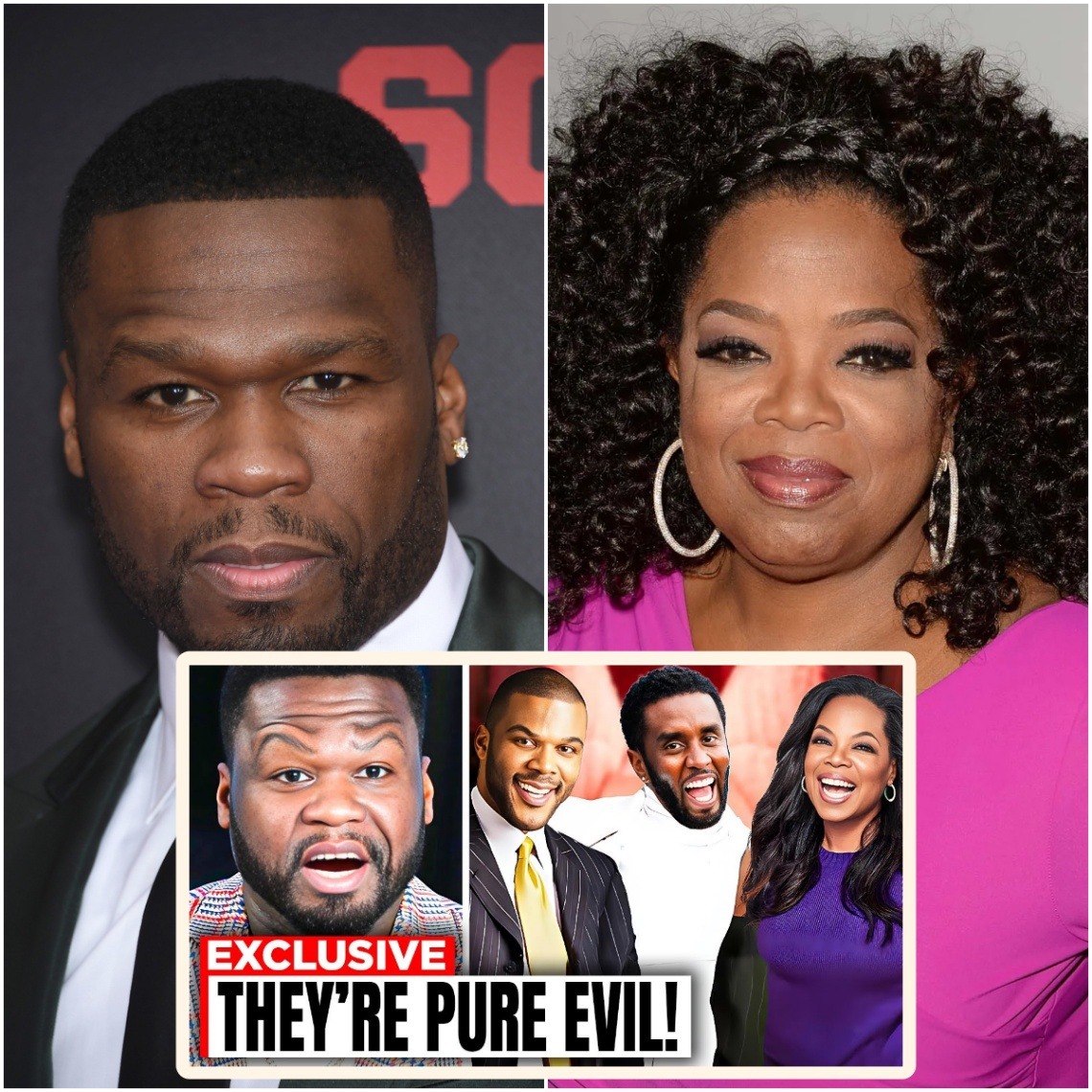 50 cent Exposed Diddy, Oprah, and Tyler Perry Conspire to End Him