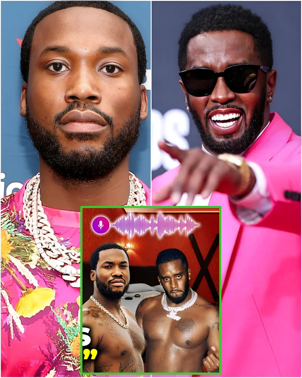 Diddy is about to fake his death – Meek Mill BREAKS DOWN As Leaked Audio Confirms Him SLEEPING With Diddy!