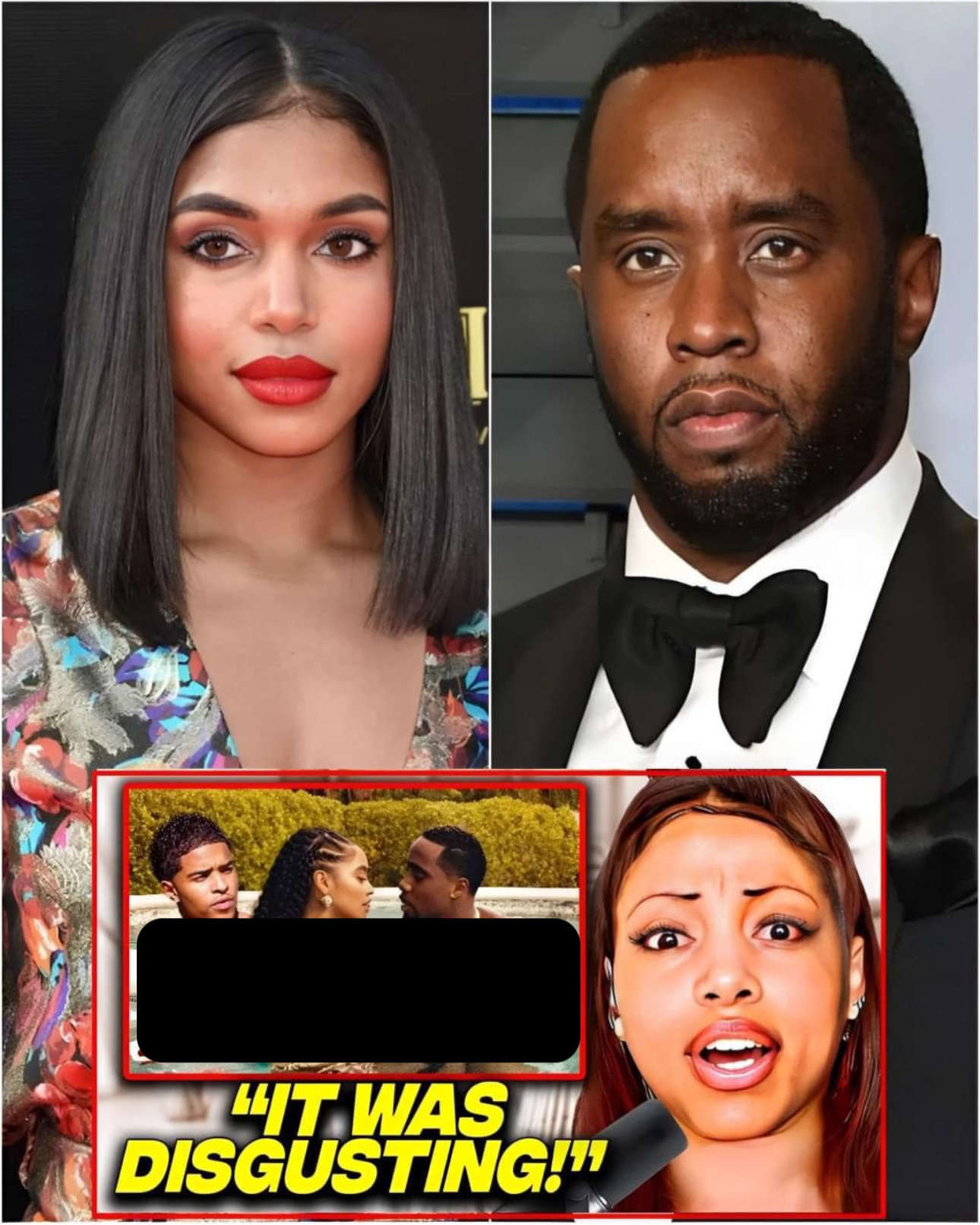 Wow! Lori Harvey REVEALS How Diddy FORCED Her To Be With Him AND His Son