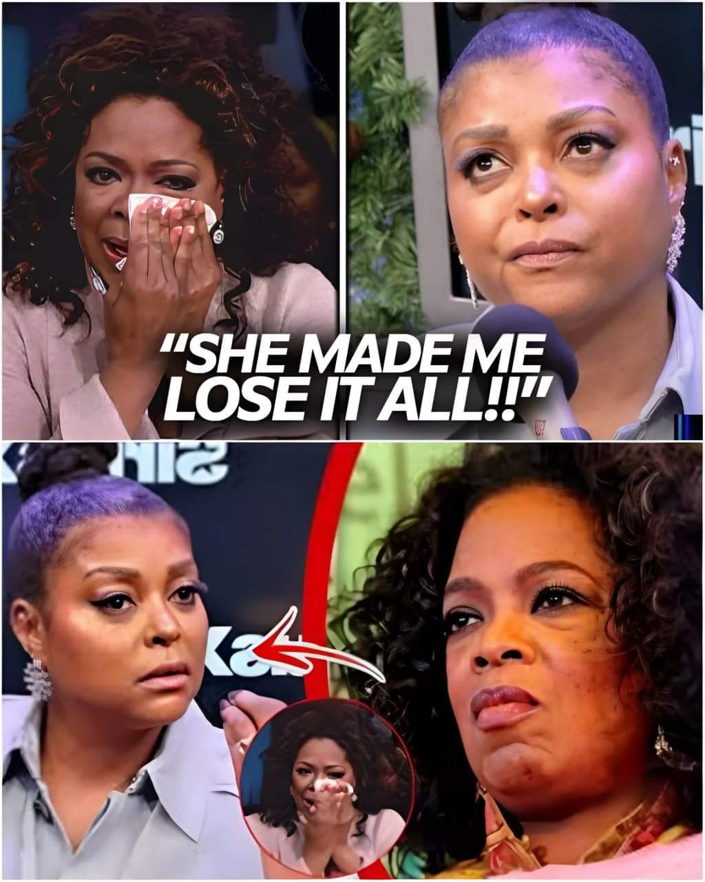 (Video) “I’m Sorry” Oprah FINALLY ACCEPTS Hers Mistakes After Taraji P. Henson $100M LAWSUIT?!