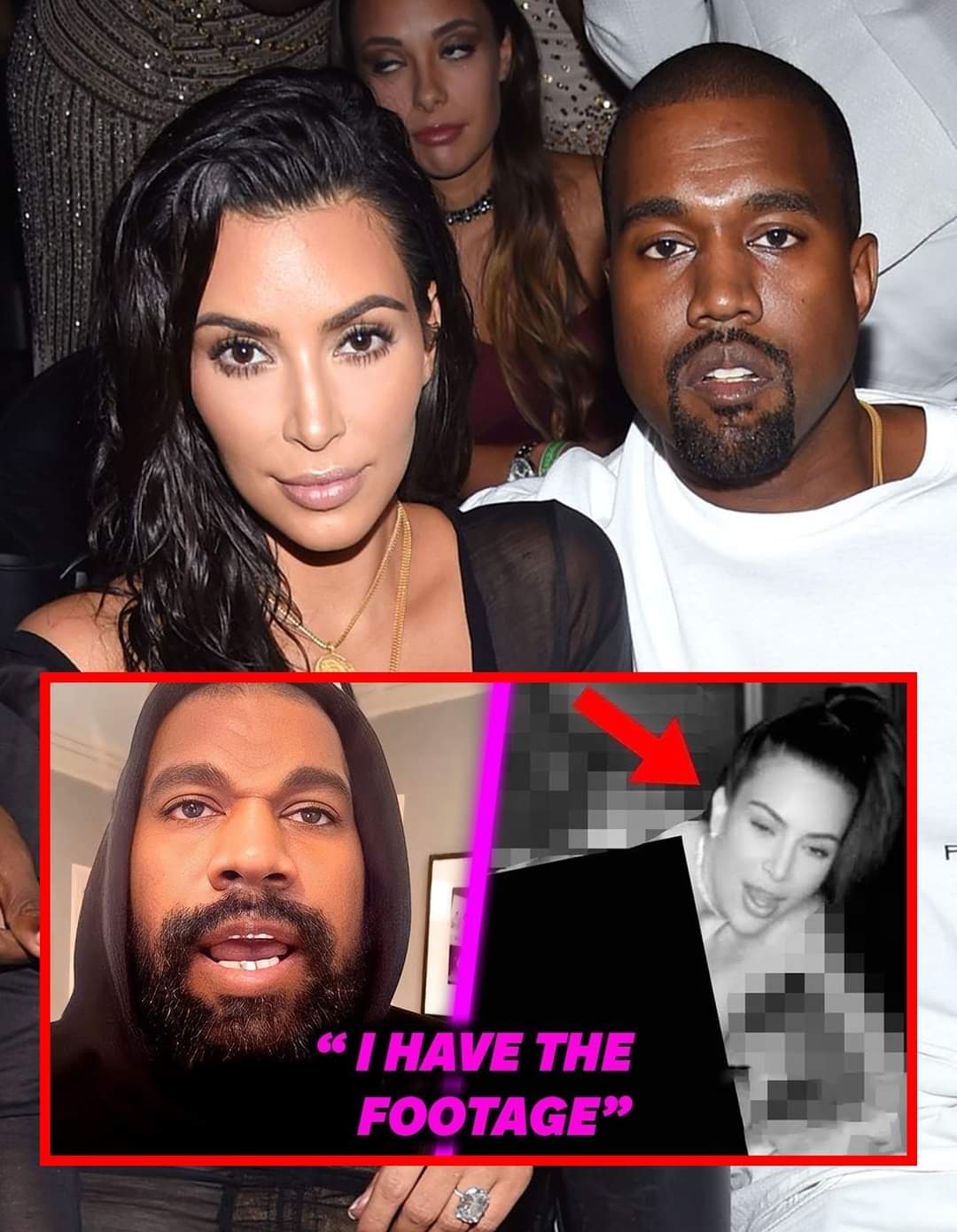 Kanye West EXPOSES Shocking Footage of Kim Kardashian Attending Diddy Freak-Off