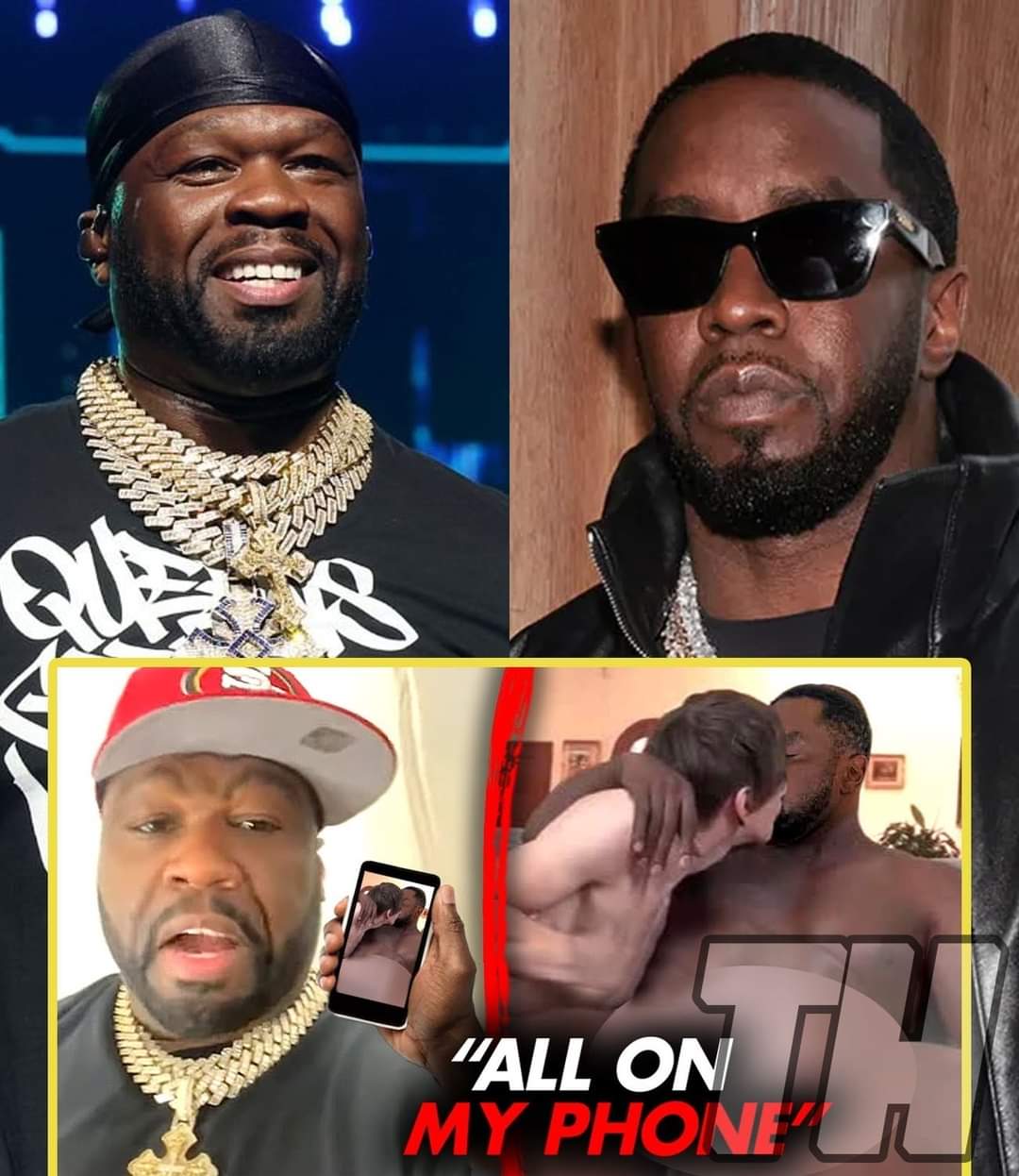 (VIDEO) 50 Cent Finally LEAKS The FreakOff Footage Of Diddy & His BM..