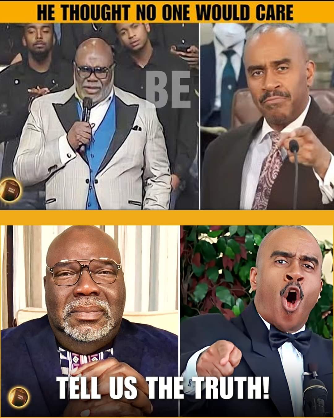 Gino Jennings EXPOSES Every LIE TD Jakes Told His Congregation During Live TV Broadcast