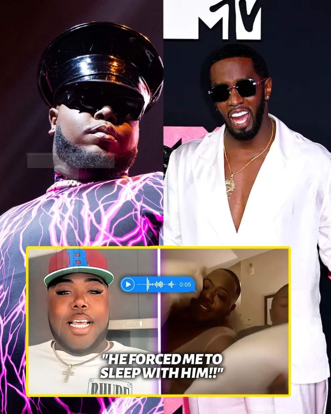 Saucy Santana Breaks Down After New Leaked Audio Confirms Diddy EAT!NG Him