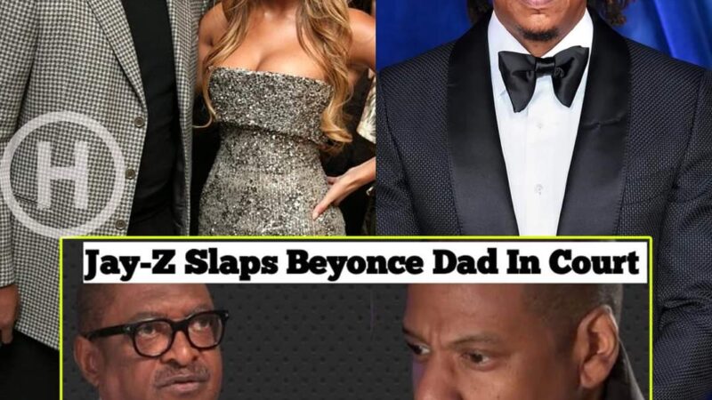 Jay-Z Slaps Beyonce Dad In Court After He Tells Judge To Give Him A Restraining Order For His Kids