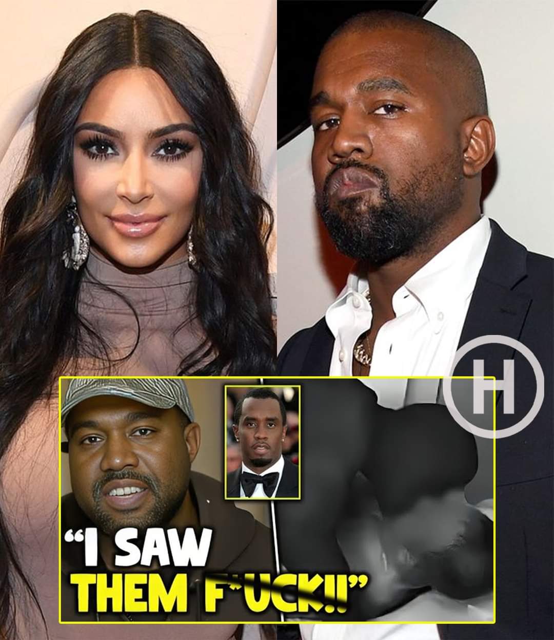 Kanye West Claims Kim Kardashian Was Diddy’s Top Party Organizer