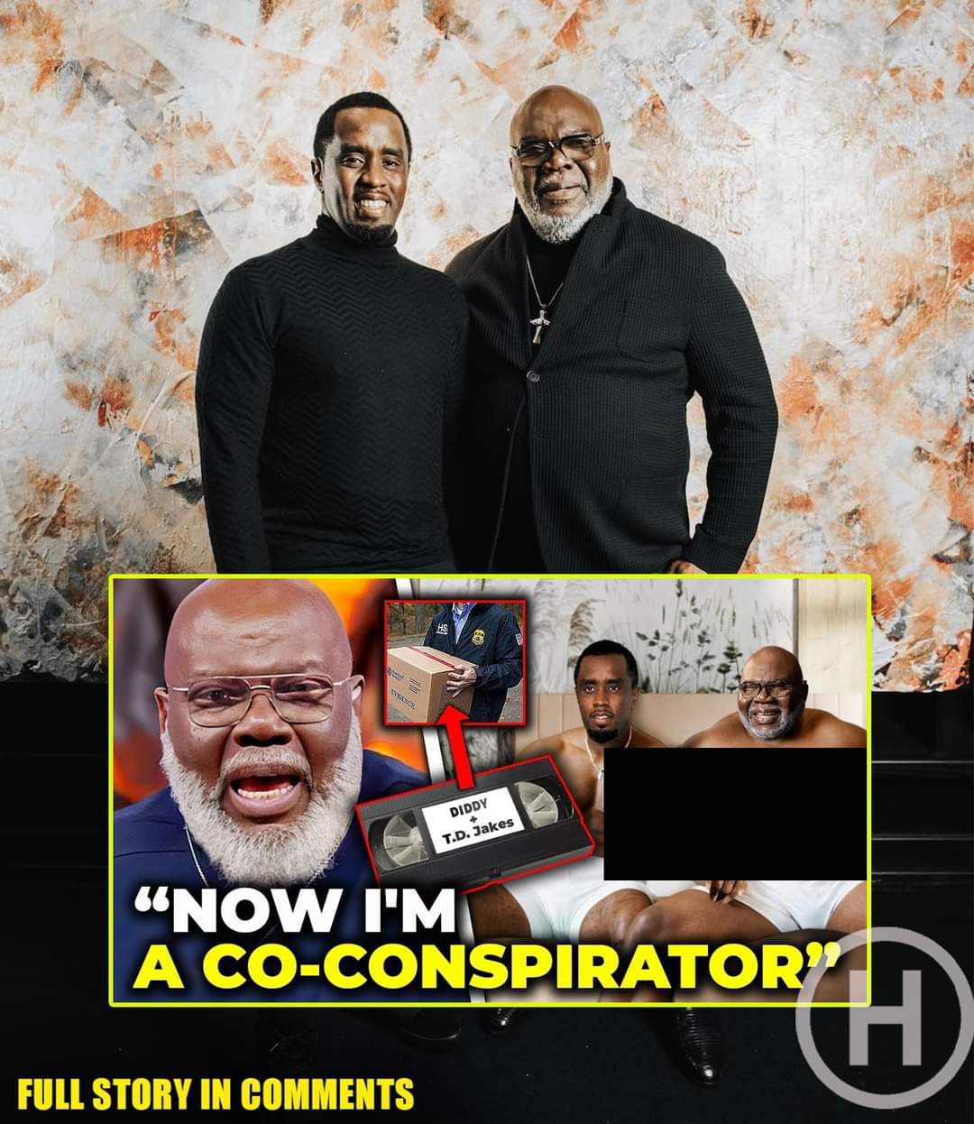 TD Jakes FURIOUS After EVIDENCE Links Him To Diddy’s CRIMES!