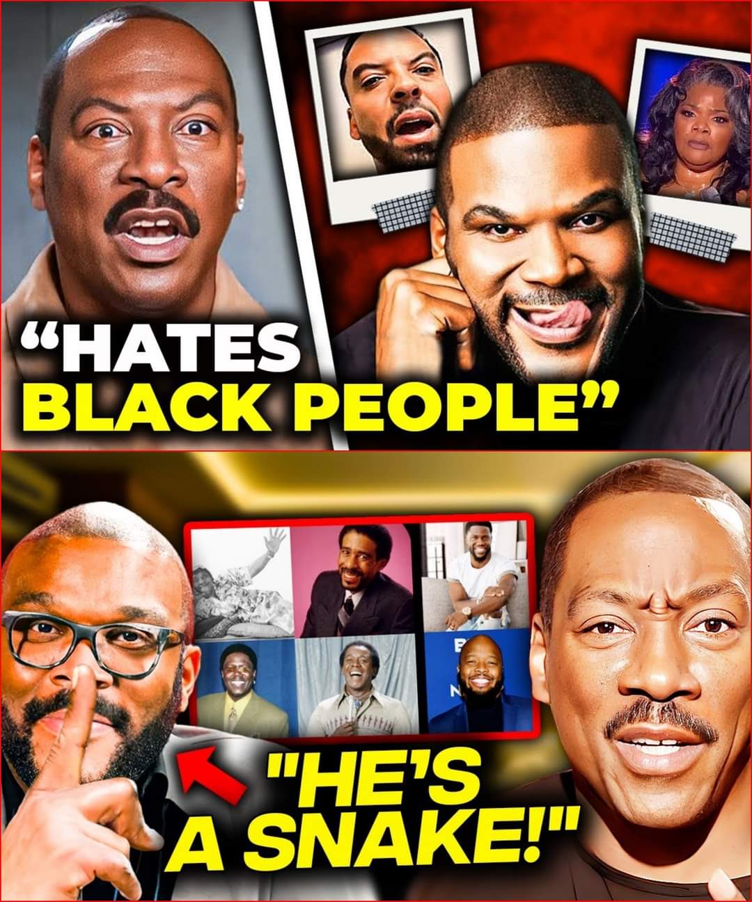 Eddie Murphy LEAKS SHOCKING Revelation On How Tyler Perry Is Against Black Artists (Comedians)