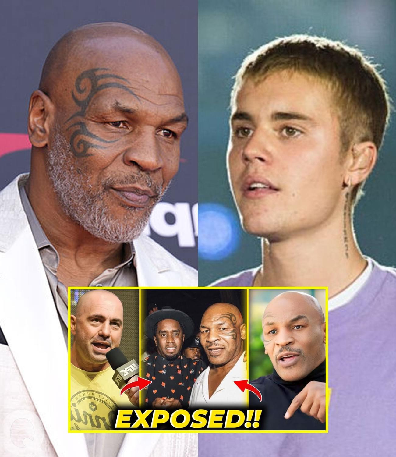 “I WENT TO THE PARTIES” Mike Tyson REVEALS The Dark Truth About Diddy and Justin Bieber