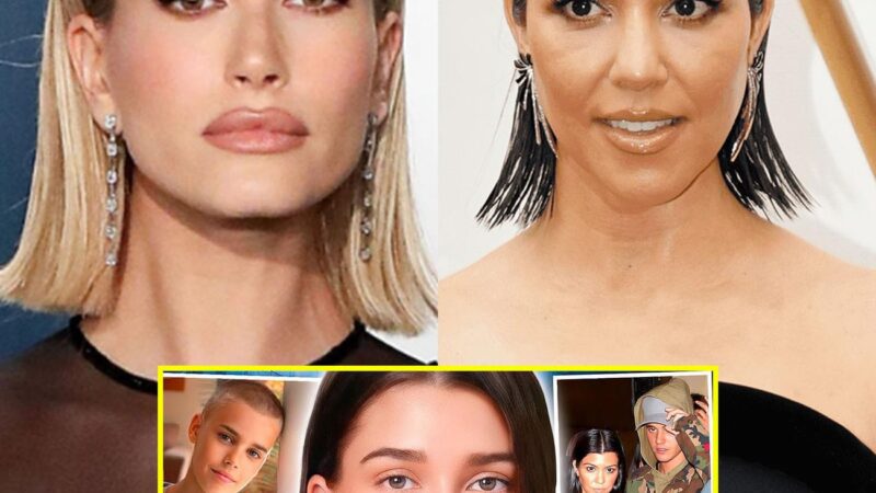 Hailey Bieber EXPOSES Justins Secret Kid with Kourtney Kardashian