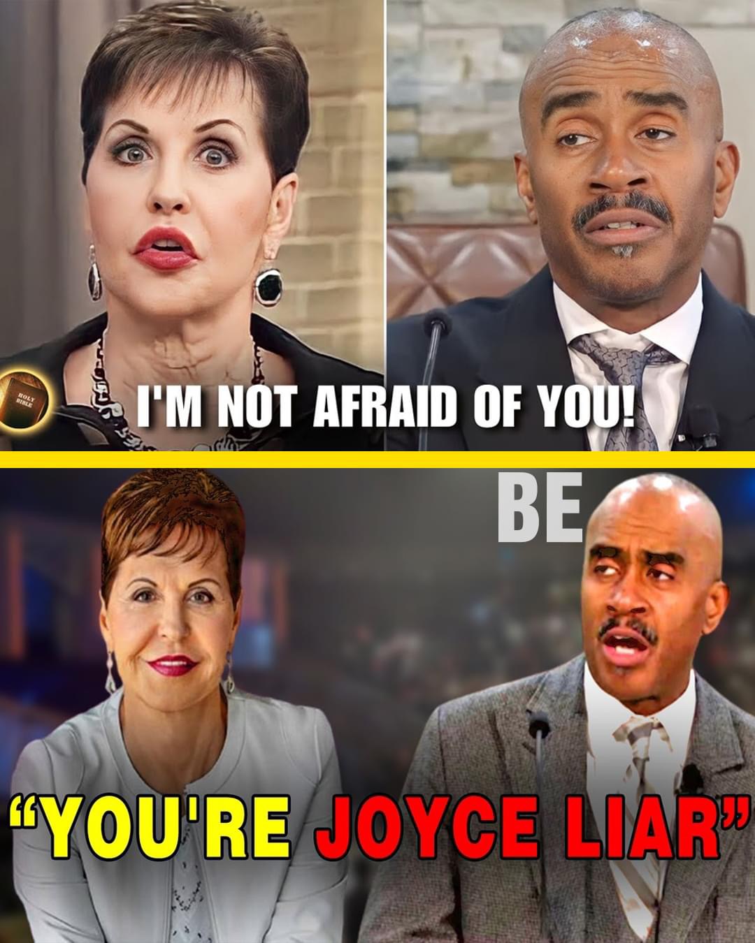 Joyce Meyer FINALLY Respond to Gino Jennings Calling Him PRIDEFUL, Then THIS Happens