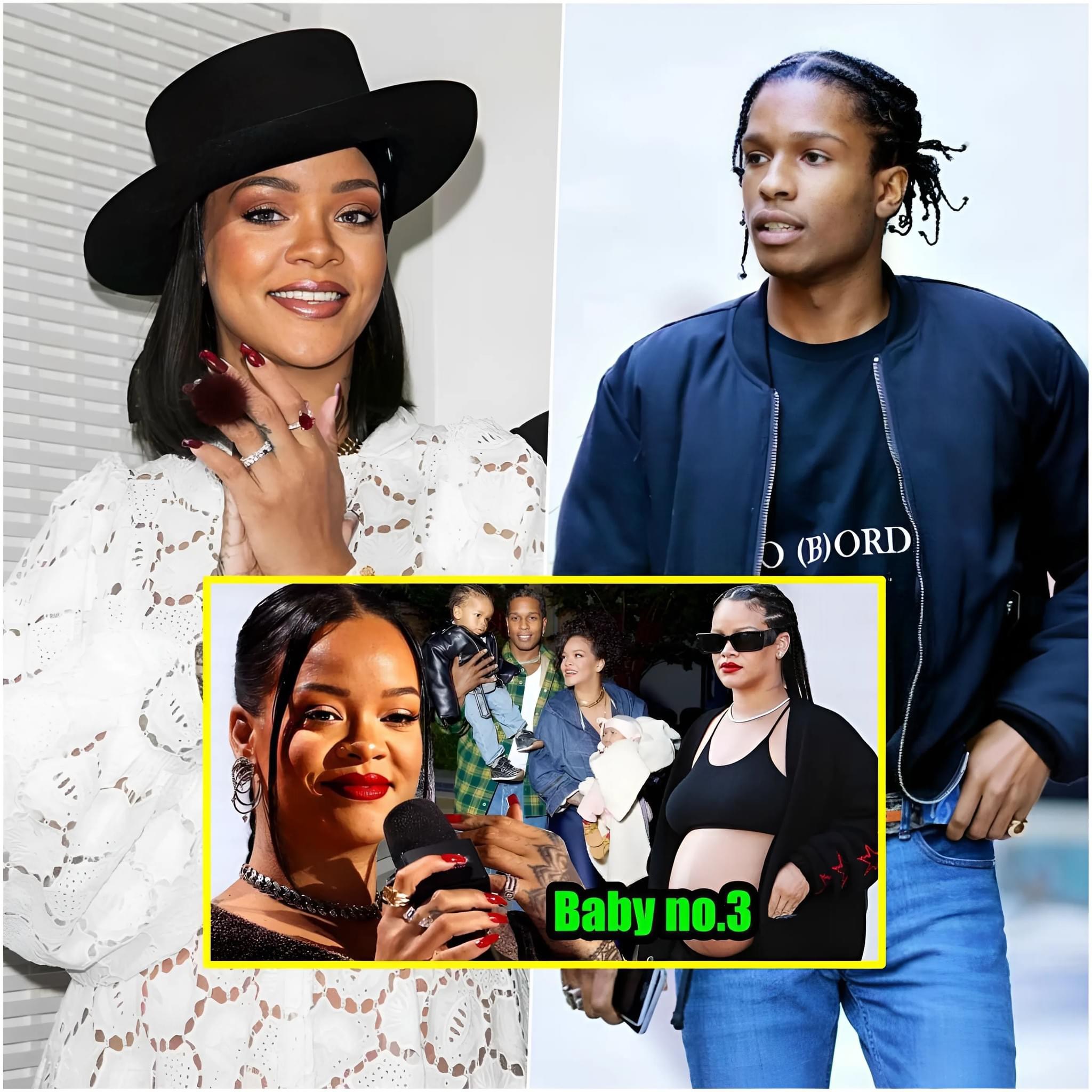 Rihanna Confirmed That She & Asap Rocky Are Expecting Their 3rd Baby