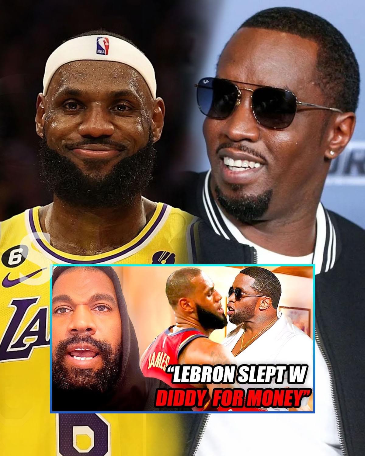 Kanye West revela como LeBron James dormiu com Diddy por US$ 100 milhões e vendeu sua alma