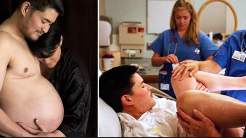 World’s First Pregnant Man Regains Shape After 3rd Child Birth