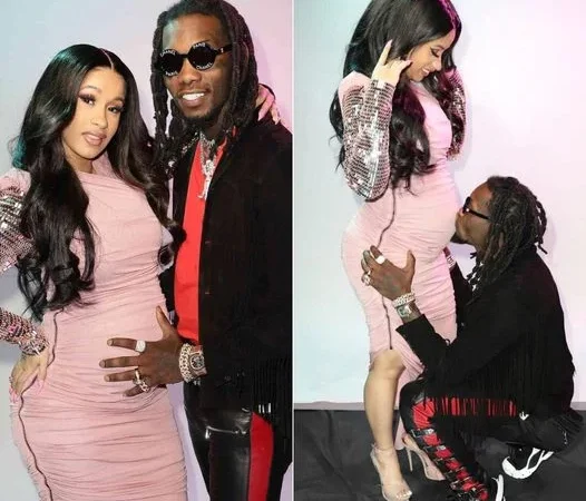 Cardi B and Offset announce the arrival of their third child, revealing the baby’s gender in the process