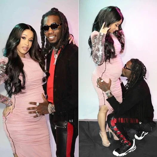 Cardi B and Offset announce the arrival of their third child, revealing the baby’s gender in the process