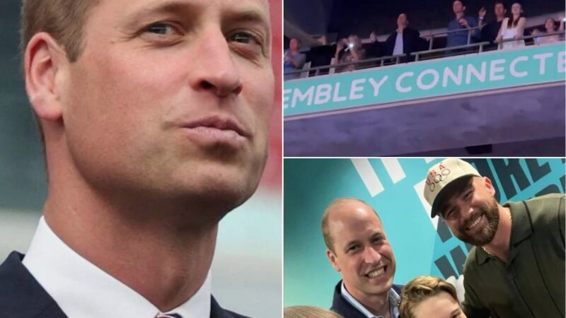 Prince William took his three kids to Taylor Swift’s show at Wembley. What he did there made everyone smile.