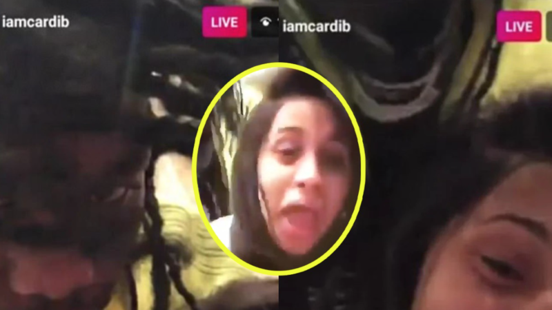 Cardi B Lets Offset Smash From The Back On IG Live! “I Ain’t Got No More In Me Left”