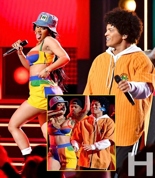 WATCH: Bruno Mars’ humorous revelation about Cardi B’s body scent during their performance will make you laugh out loud