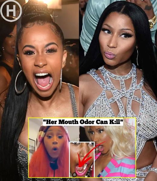 Nicki Minaj Reveals Shocking Reason Why She Said Cardi B Is A Smelling Mouth Rapper.