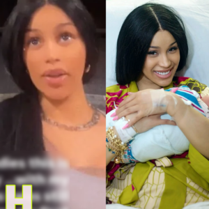 Cardi B worried fans when she said she was “dying” at the gym just eight days after giving birth to her third baby. What’s wrong with her?