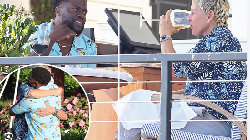 Ellen DeGeneres Spends Time with Kevin Hart After Actor Defended Her amid Talk Show Scandal