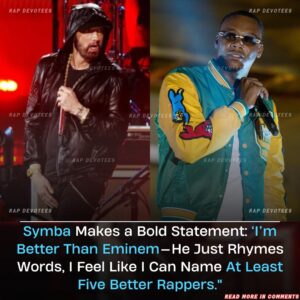 Symba Makes a Bold Statement: ‘I’m Better Than Eminem—He Just Rhymes Words’