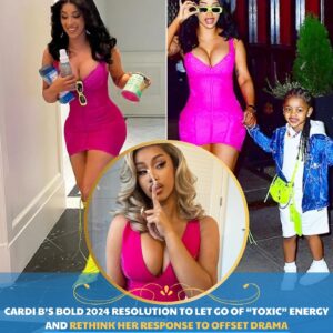 Cardi B’s Bold 2024 Resolution to Let Go of “Toxic” Energy and Rethink Her Response to Offset Drama