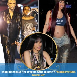 Cardi B Strolls NYC Streets Sans Security: “Nobody Finna Touch Me”