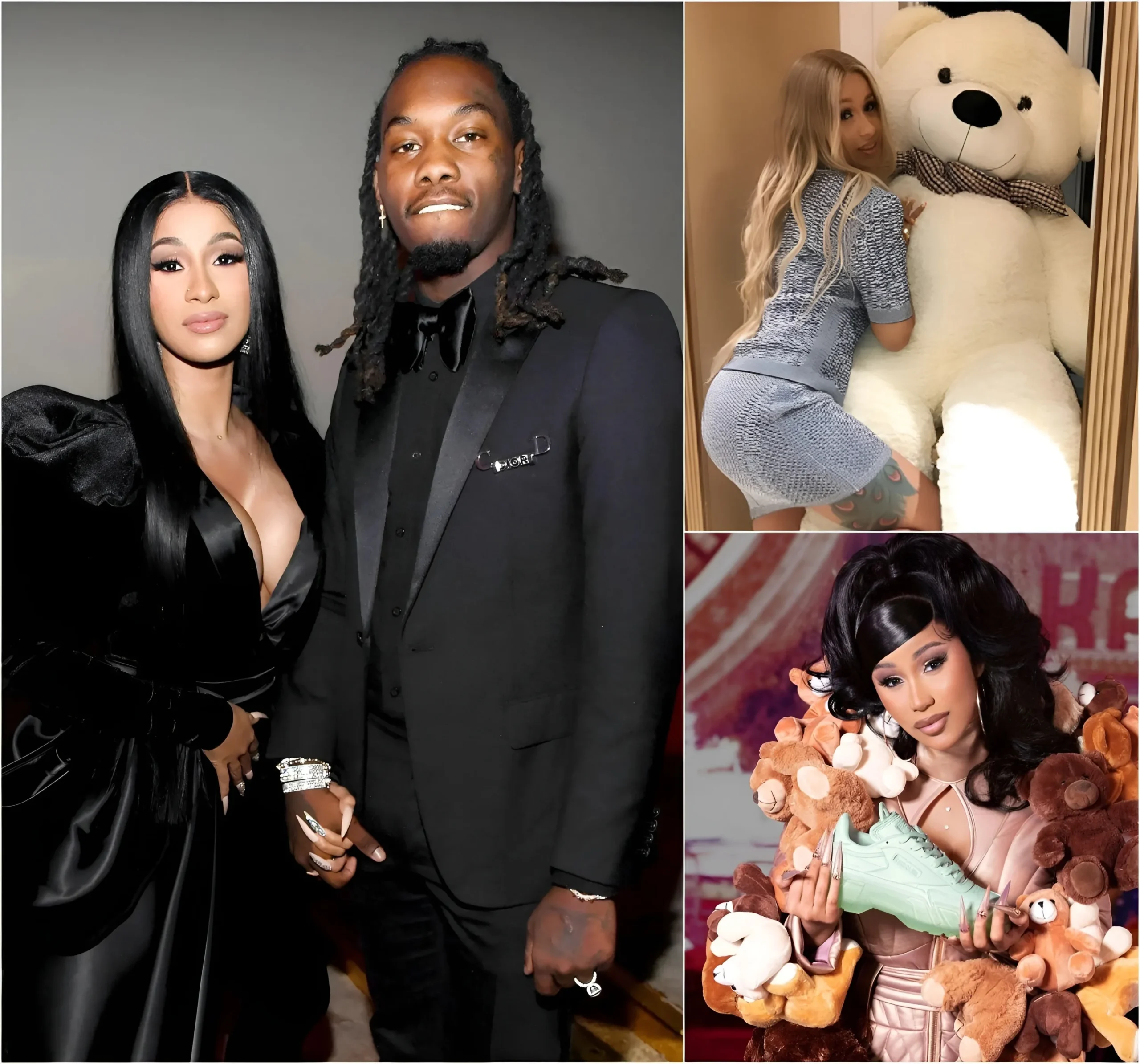 Cardi B is surprised with an enormous plush teddy bear by Offset, leaving her with the challenge of figuring out how to transport it to New York.