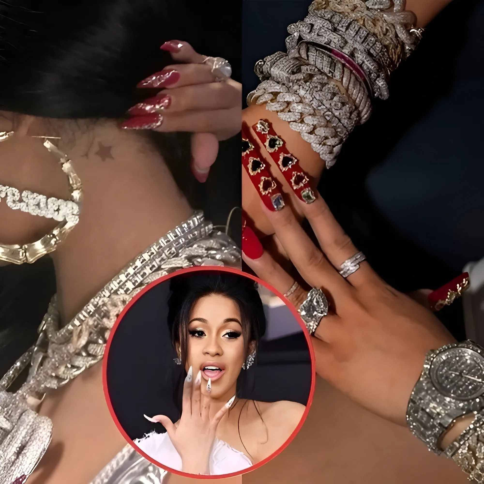 Cardi B’s Diamond Display Habit and Wealth-Building Secrets Revealed!