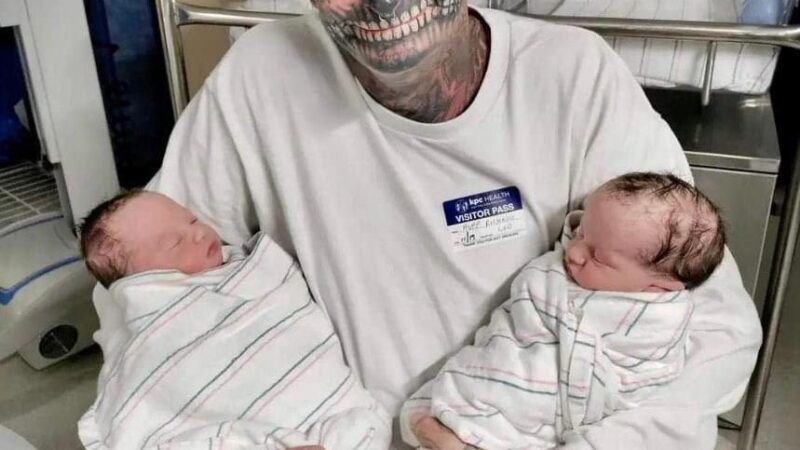 Dad With 240 Tattoos Faces Backlash As People Think He Is A Horrible Father – Then His Wife Reveals The Truth