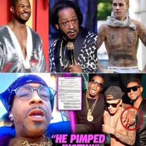 Hurt people always want to hurt others: Katt Williams Exposes How Usher “Sold” Justin Bieber to Diddy – Shocking Revelations.