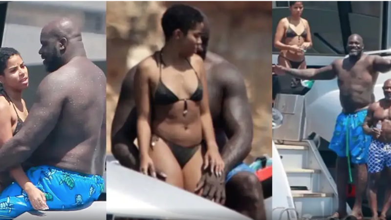 NBA legend Shaquille O’Neal, 52, was spotted traveling with his 21-year-old girlfriend in Spain