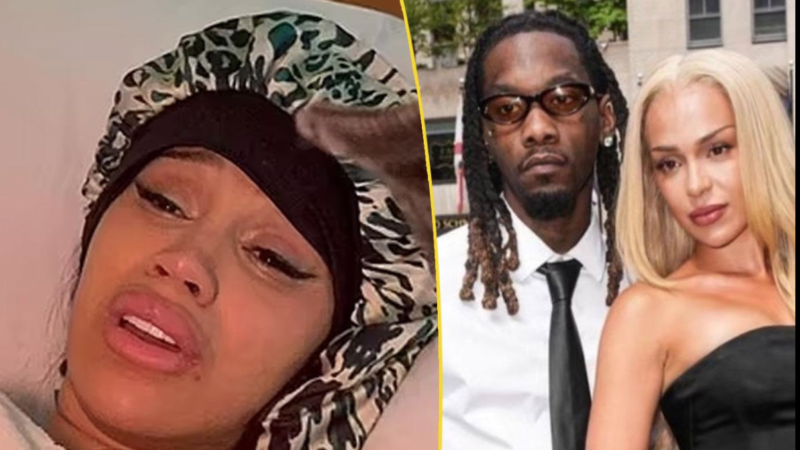 Cardi B went crazy when Offset went out with his lover while she was giving birth alone.