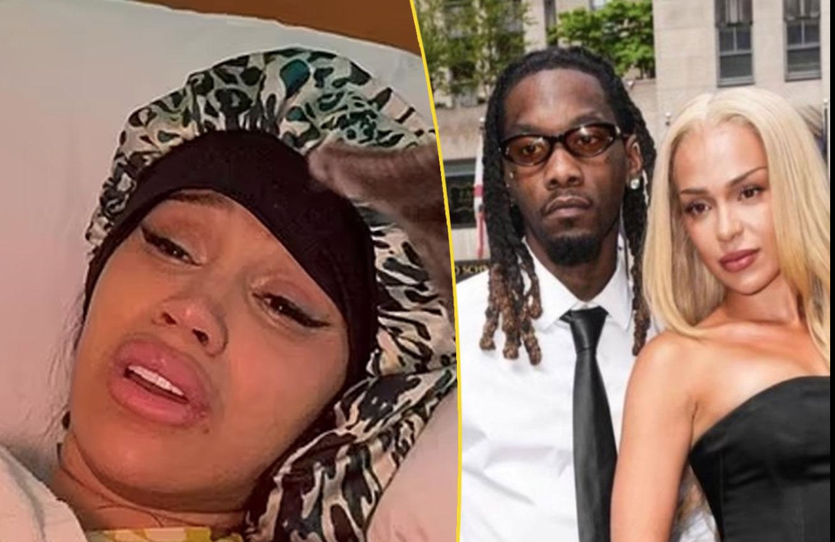 Cardi B went crazy when Offset went out with his lover while she was giving birth alone.