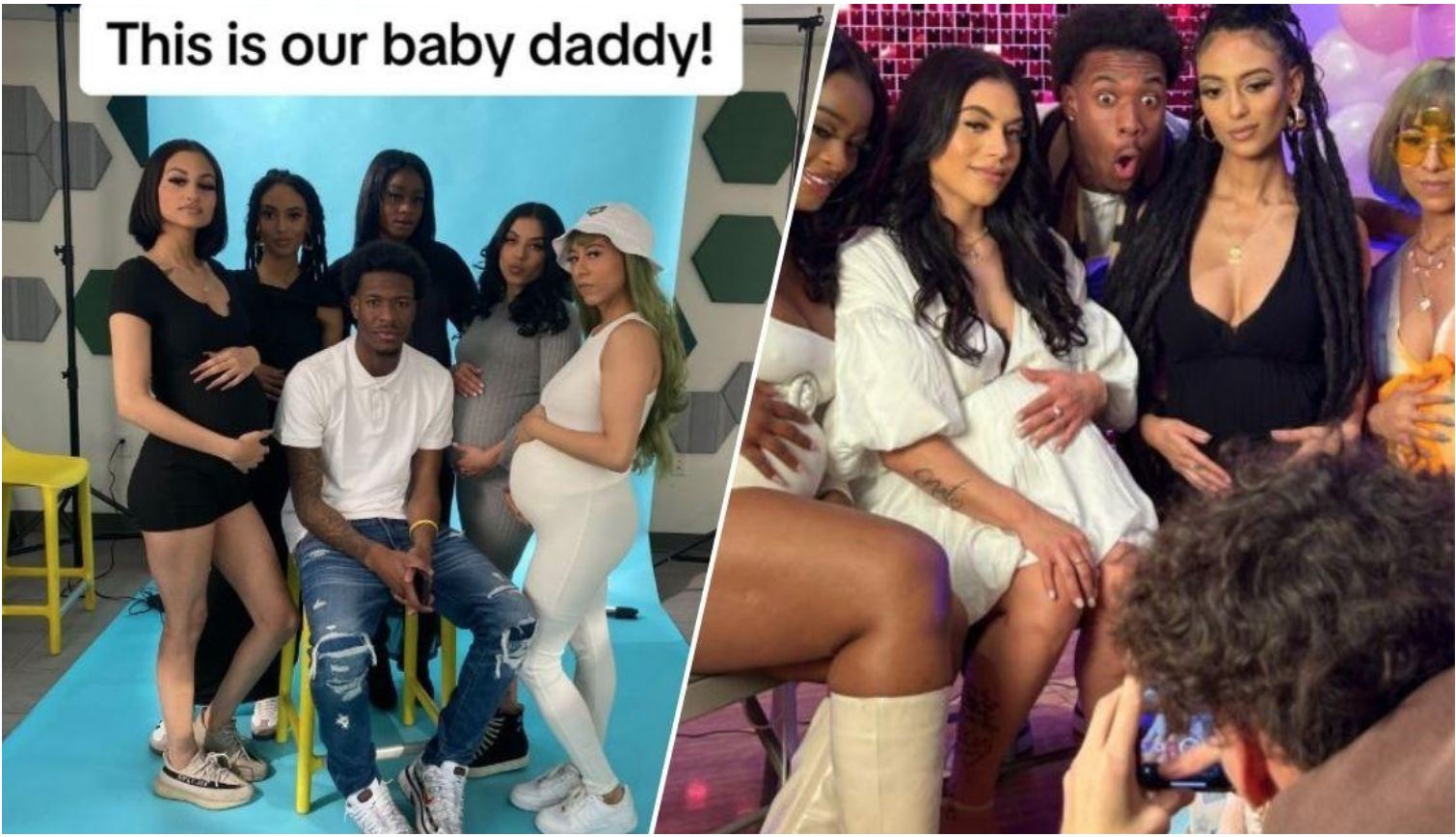 US rapper Zeddy Will – who got five women pregnant at the same time – hosts joint baby shower, sparking internet frenzy