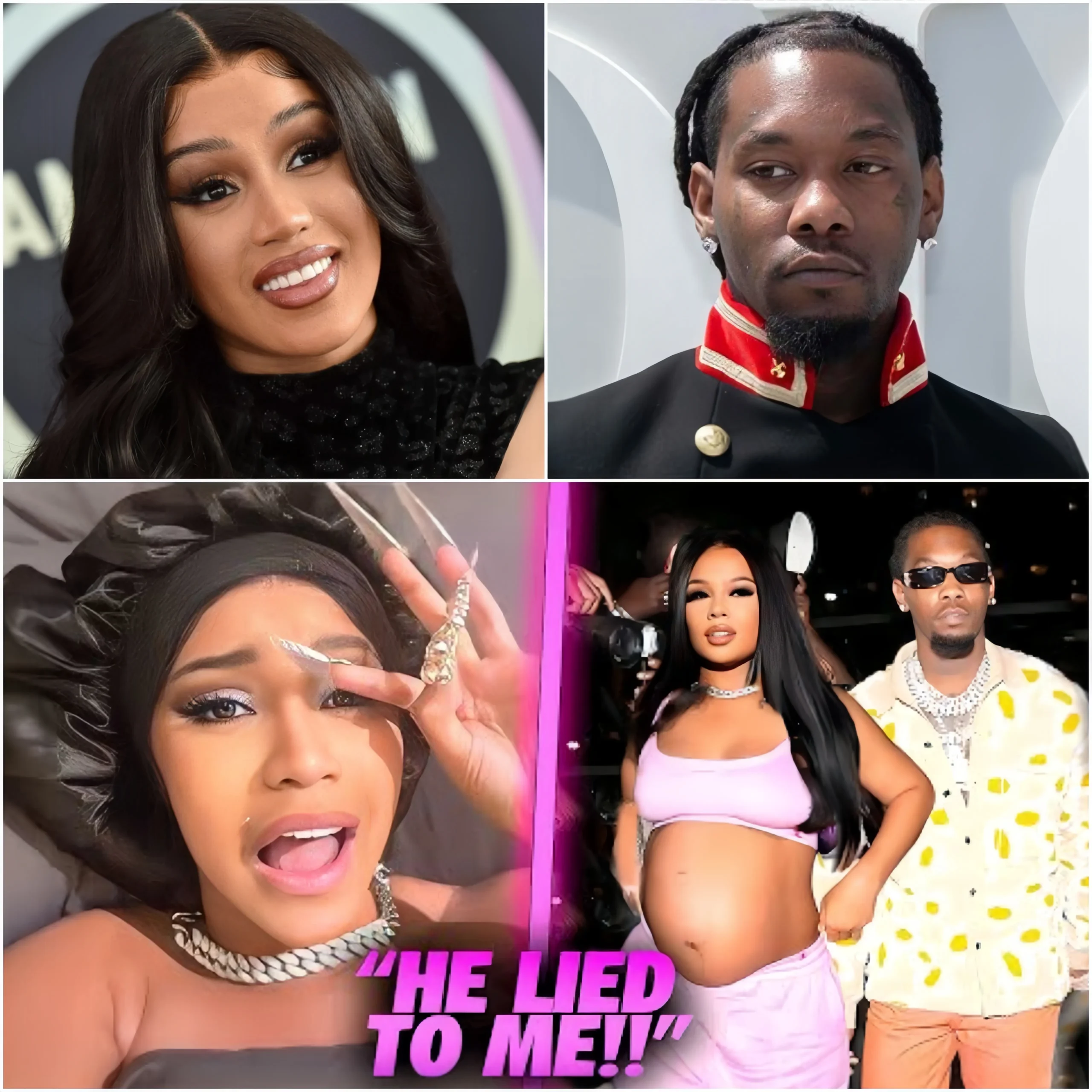 Cardi B Just Ruined Offset’s Life Seconds Ago By Exposing A Shocking Video Of Offset And Diddy.